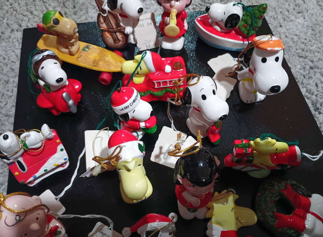 Vintage Snoopy Ornament Collection